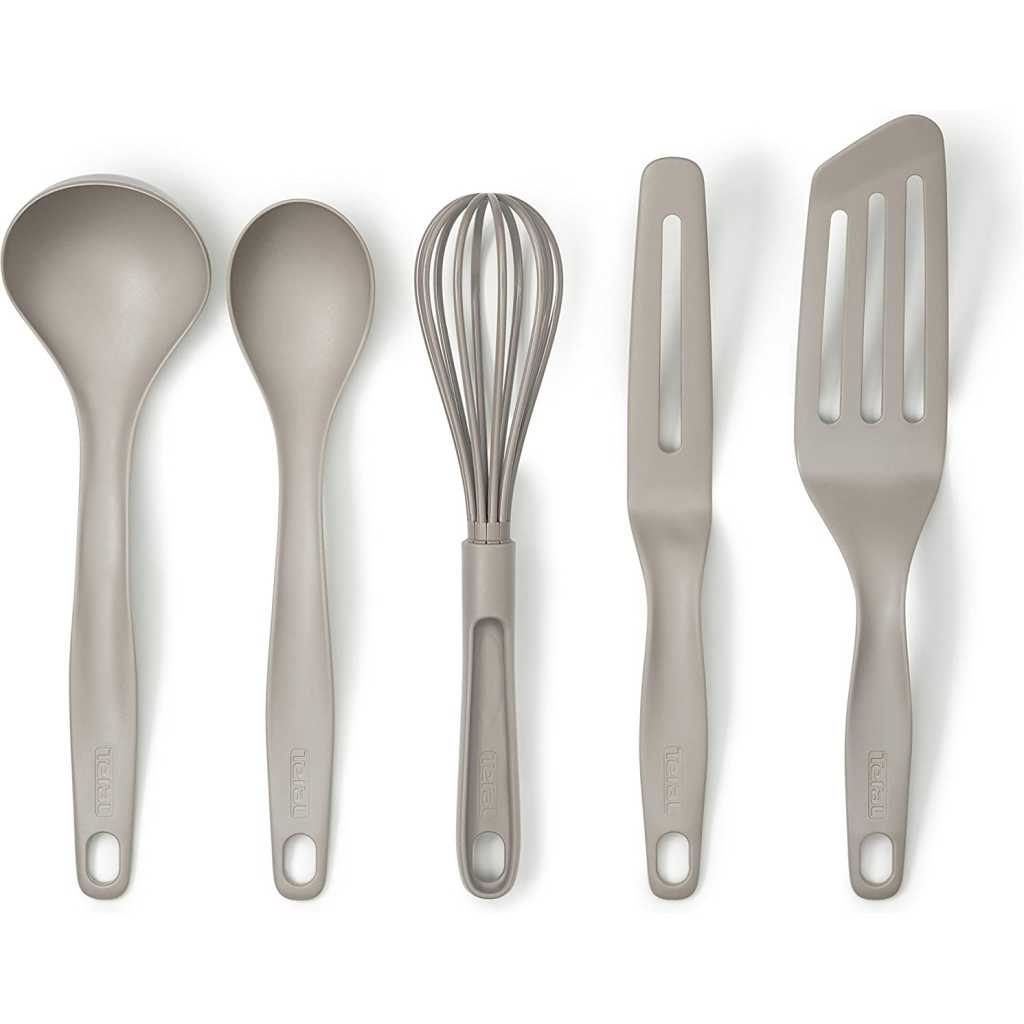 Tefal k210s514 Fresh Kitchen Set of 5 Spatulas Cassonnade