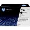 HP 55A Original LaserJet Toner Cartridge, Black, Single Pack