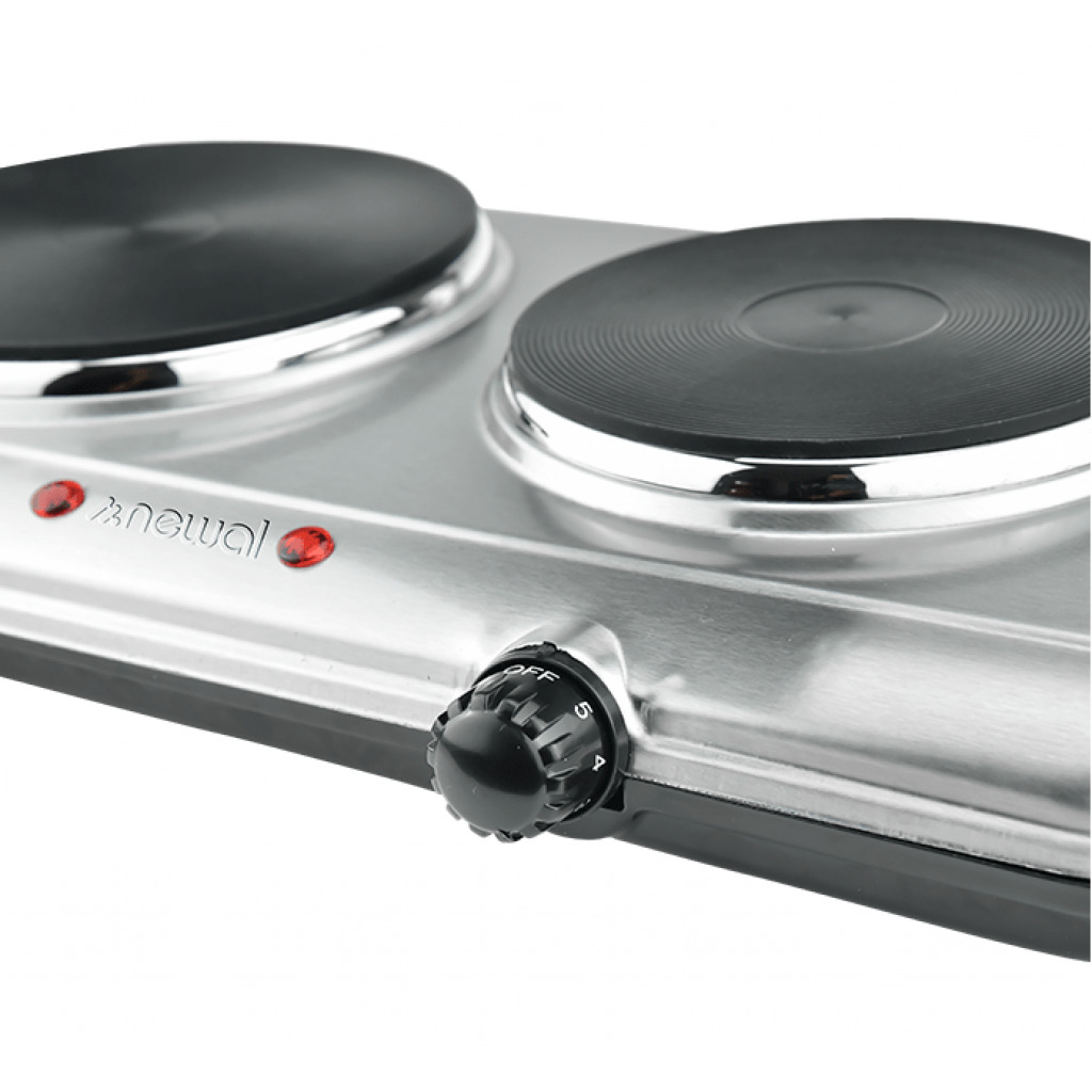 Blueflame Newal NWL-246 Double Hot Plate - Inox