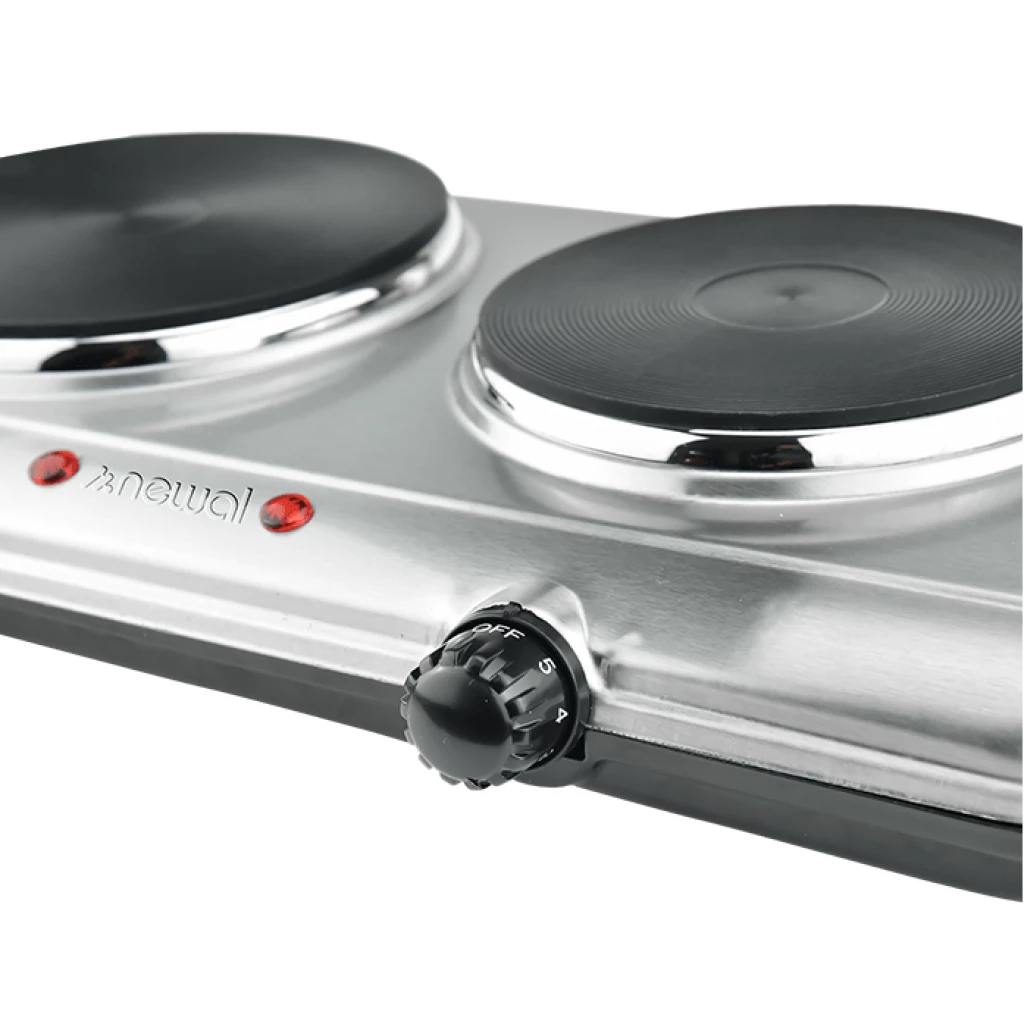 Blueflame Newal NWL-246 Double Hot Plate – Inox Electric Cook Tops TilyExpress 2