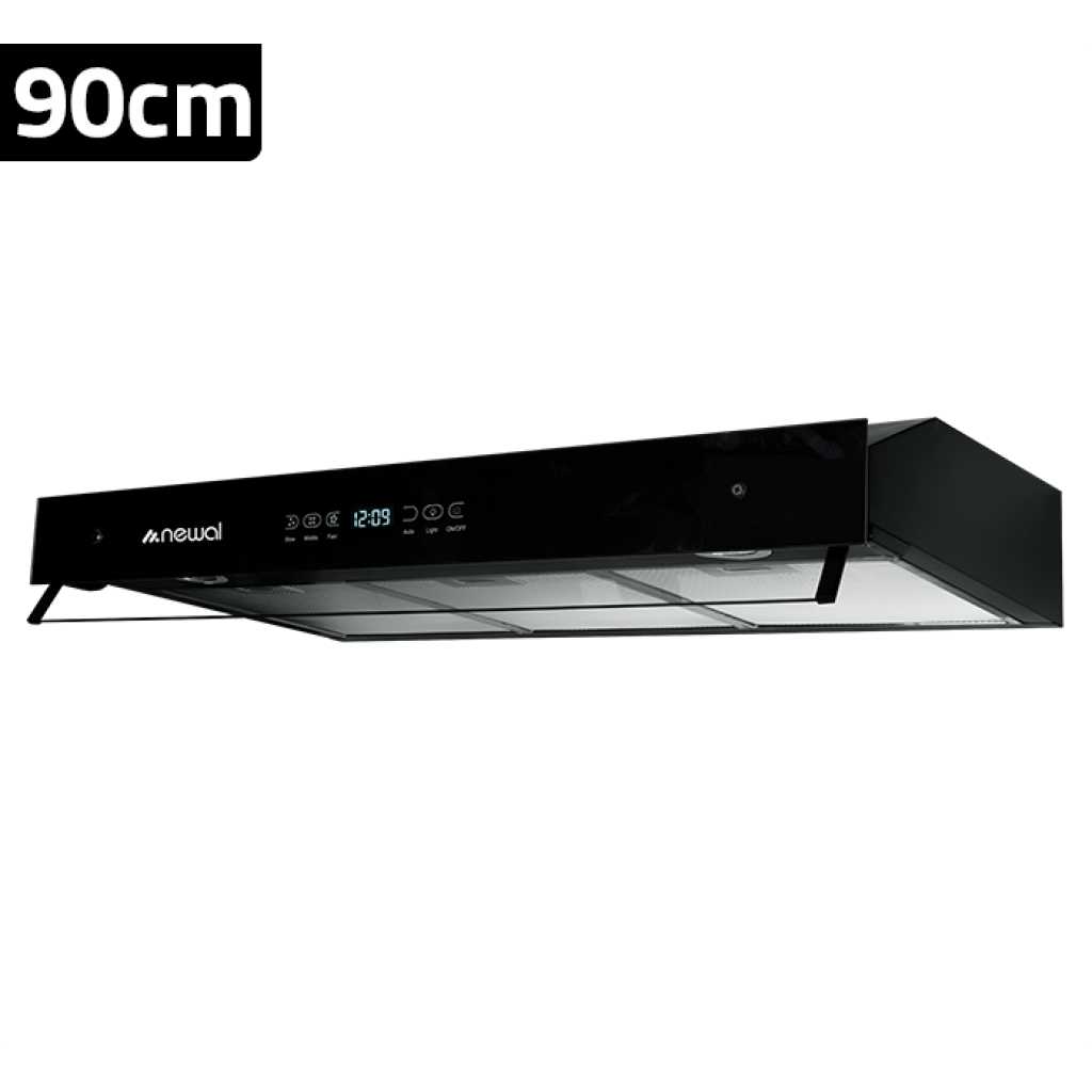 Newal Cooker Chimney Hood NWL-3790-02 - Black