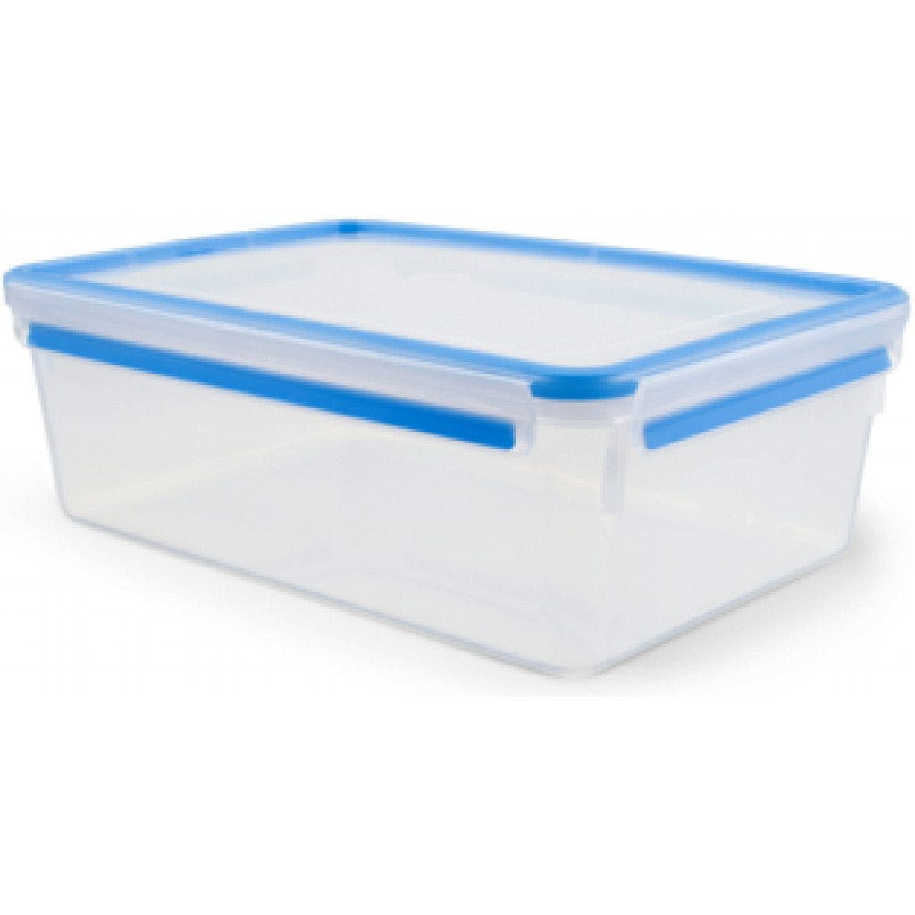 Tefal 5.5 L Plastic Food Storage Container, Rectangular K3022512 - Blue