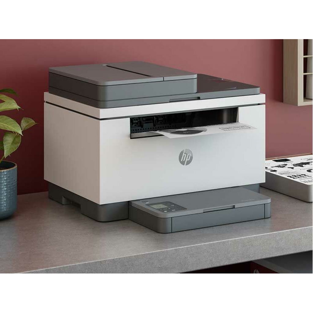 HP LaserJet MFP M236sdn Printer, A4 Multifunction Mono Laser Printer - White