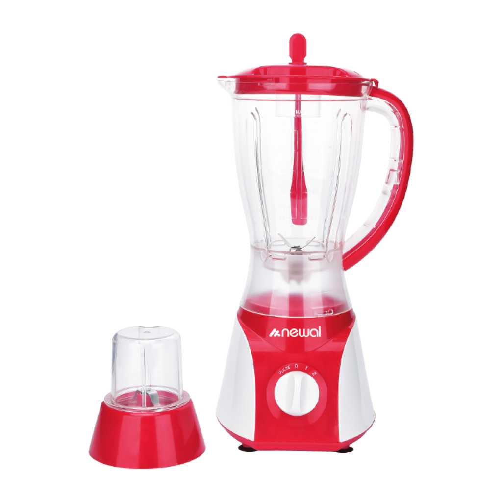 Newal NWL-3042 Electric Stand Blender & Grinder- 1.5L- Red