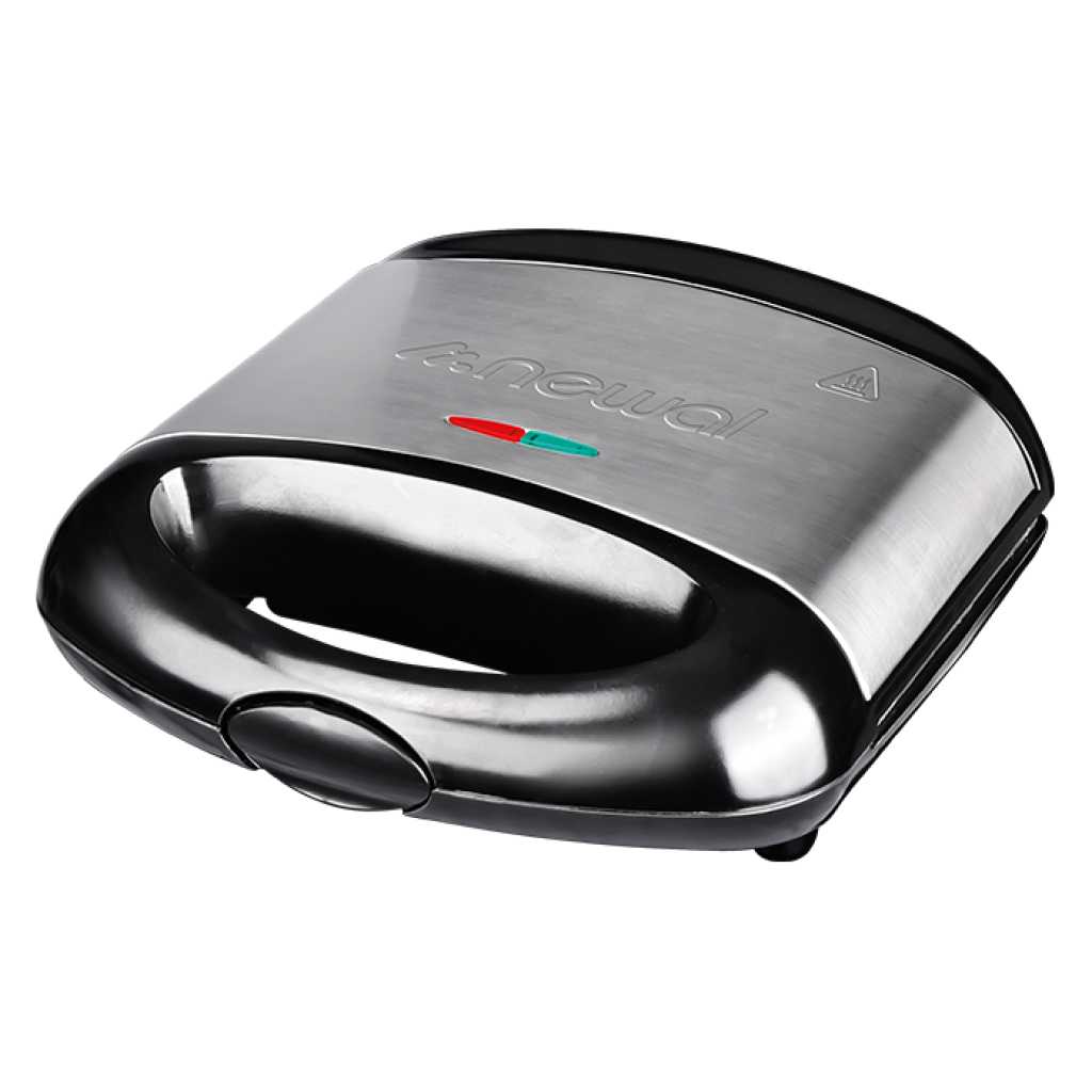 Newal NWL-5083 Sandwich And Toast Maker - Black/Inox