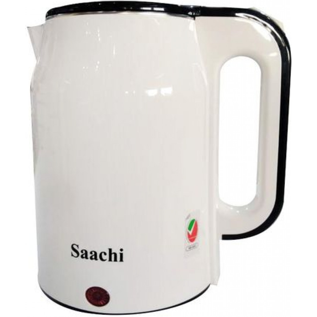 Saachi Electric Kettle For Boiling Water Fast Of 1.8Liters-White