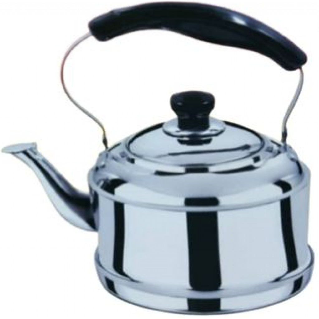 Stainless steel Whistling Kettle - Silver