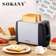 Sokany 2 Slice Bread Toaster - Silver