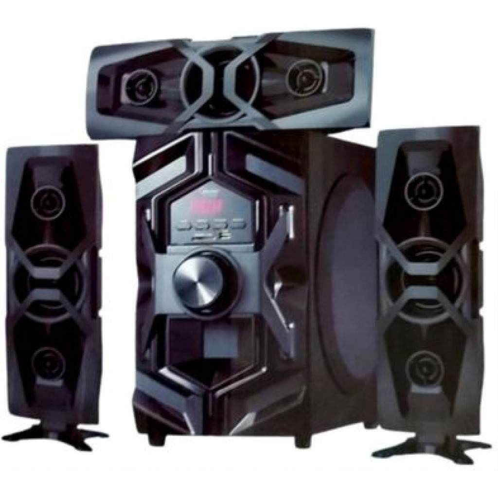 Master 3.1 Multimedia Bluetooth Speaker – Black Home Theater Systems TilyExpress