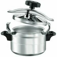 HTH 9L HTH Pressure Cooker Saucepan - Silver