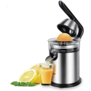 DSP Manual Press Citrus Juicer, Blender - Silver