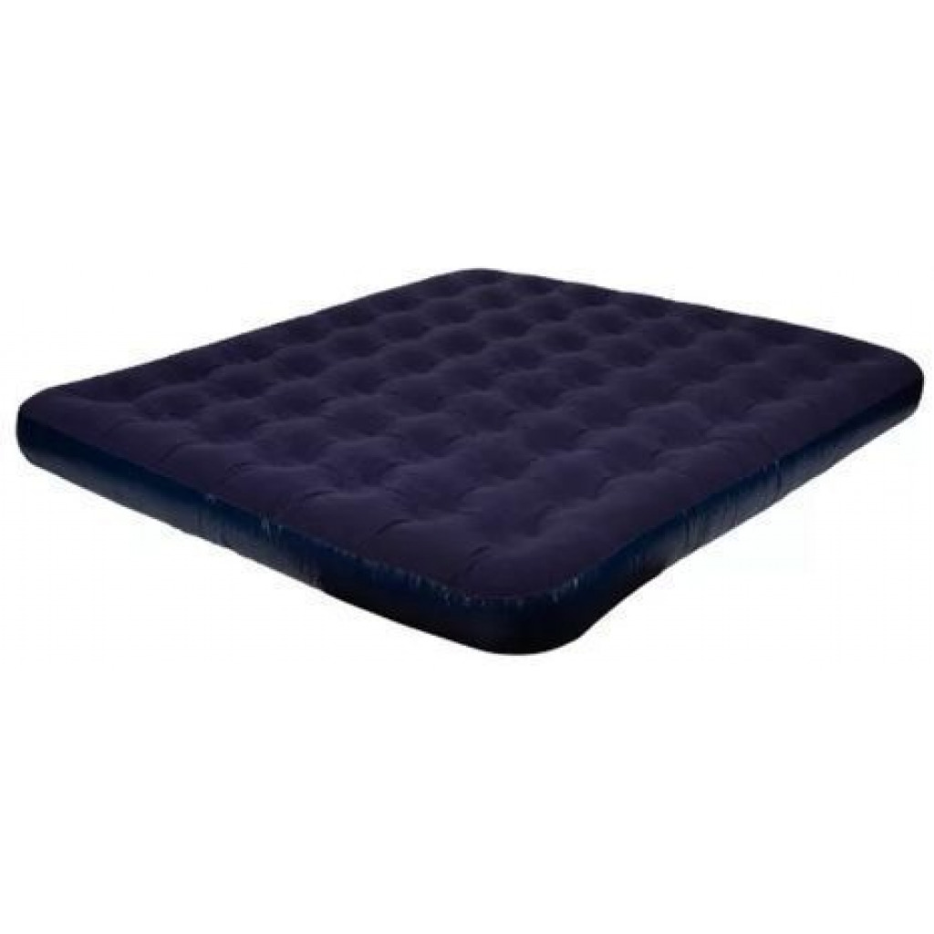 Intex Flocked Full-Size Air Bed lnflatable Mattress,Blue