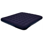 Flocked Full-Size Air Bed lnflatable Mattress,Blue Mattresses TilyExpress 2