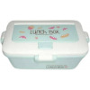 Plastic Food Storage Lunch Box Container-Blue