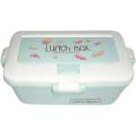 Plastic Food Storage Lunch Box Container-Blue