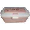 Plastic Food Storage Lunch Box Container-Pink