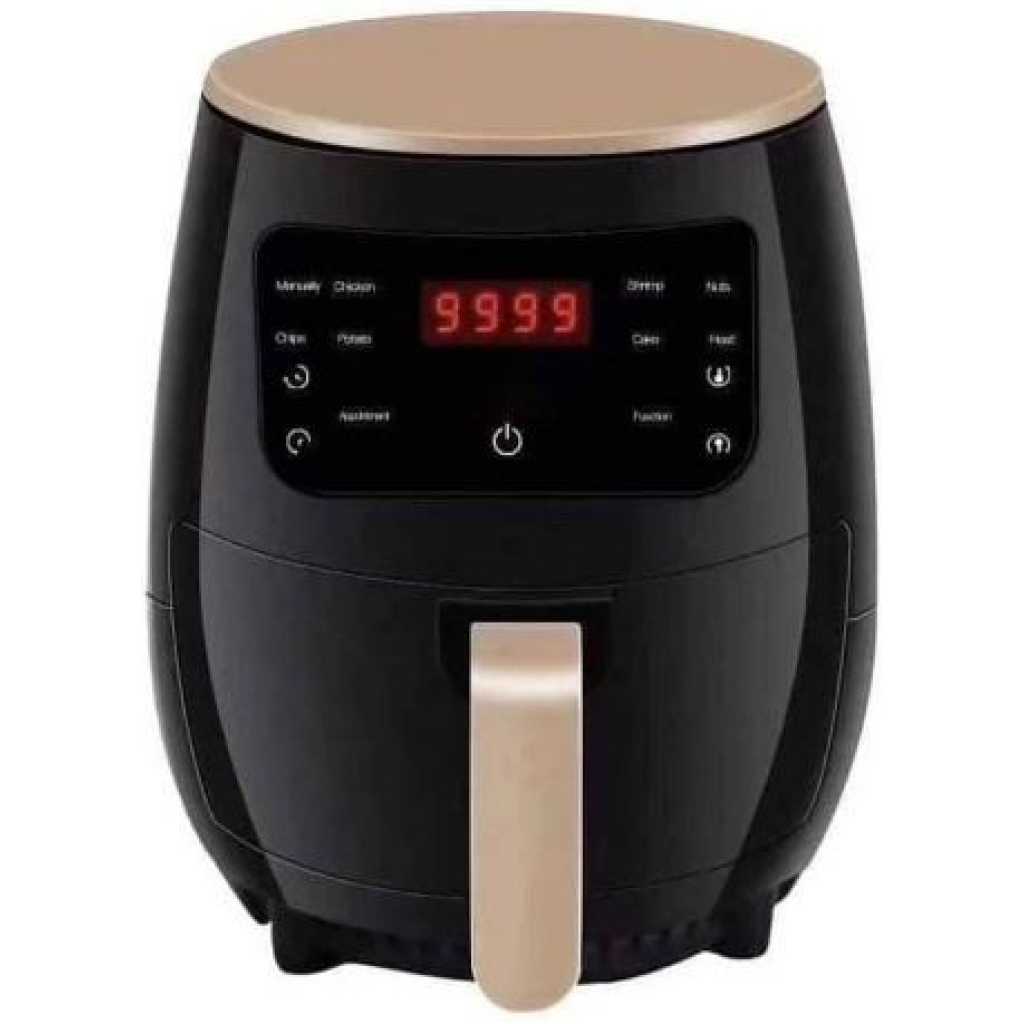 Silver Crest 6Litre Free Oil Healthy Air Fryer -Black