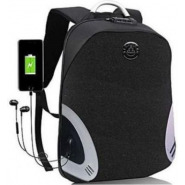Waterproof Laptop Bag with USB Port – Black Laptop Bag TilyExpress 2