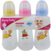 Set of 3 Milk Honey Baby feeding Bottle 280 ml-Multi-Colours