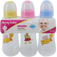 Set of 3 Milk Honey Baby feeding Bottle 280 ml-Multi-Colours Baby Bottles TilyExpress