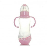280ml Apple bear Milk Baby Feeding Bottle-Pink Baby Bottles TilyExpress