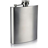 24Oz Stainless Steel Hip Flask Bottle -Silver Commuter & Travel Mugs TilyExpress 2