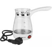 Sokany 500ml Coffee Maker Pot, Glass Electrical Coffee Kettle, White