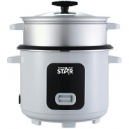 Winningstar 2.2L Rice Cooker With Steamer And Heavy Duty Heat Plate-White Rice Cookers TilyExpress 2