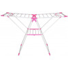 Foldable Drying Clothes Hanger Rack - Pink