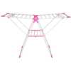 Foldable Drying Clothes Hanger Rack - Pink