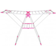 Foldable Drying Clothes Hanger Rack – Pink Clothes Hangers TilyExpress 2