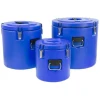 3 Piece Insulated Food Storage Cold & Hot Pots, Casseroles Dishes- Blue