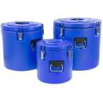 3 Piece Insulated Food Storage Cold & Hot Pots, Casseroles Dishes- Blue