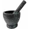 Spice Grinding Granite Mortar and Pestle-Black