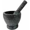 Spice Grinding Granite Mortar and Pestle - Black