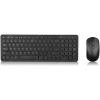 GKM520 Wireless Keyboard and Mouse Set - Black