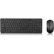 GKM520 Wireless Keyboard and Mouse Set - Black