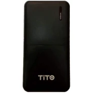 Tito Powerful Portable Power Bank 10000mAh - Black