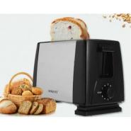 Sokany 2 Slice Electric Bread Toaster - Silver Black