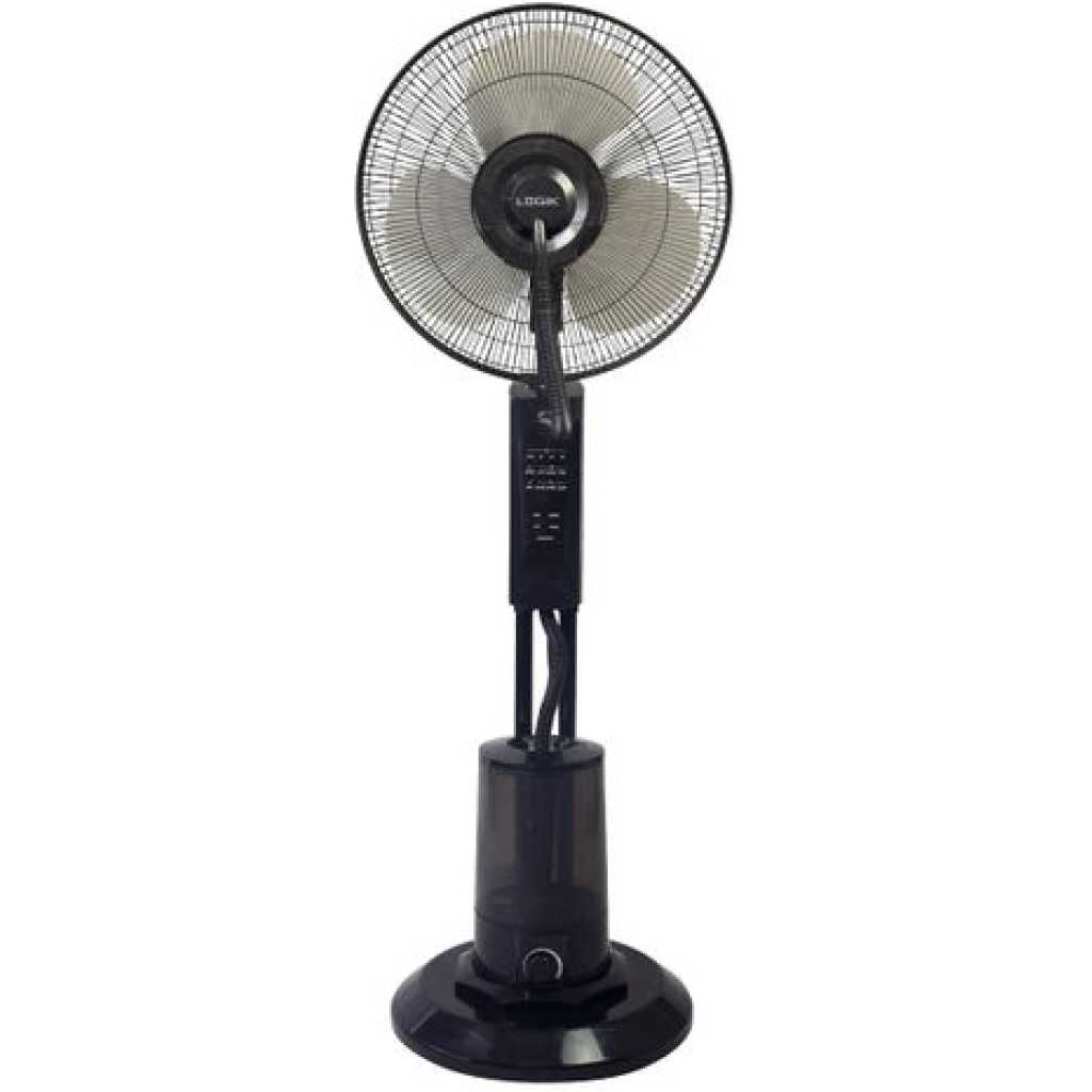 Logik Pedestal Mist Fan LT-40MF01 - Black