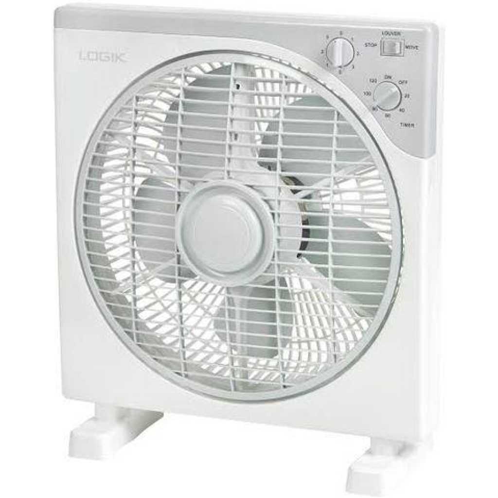 Logik 30CM Box Fan Kyt30-Tx6 LT-30B01 - White