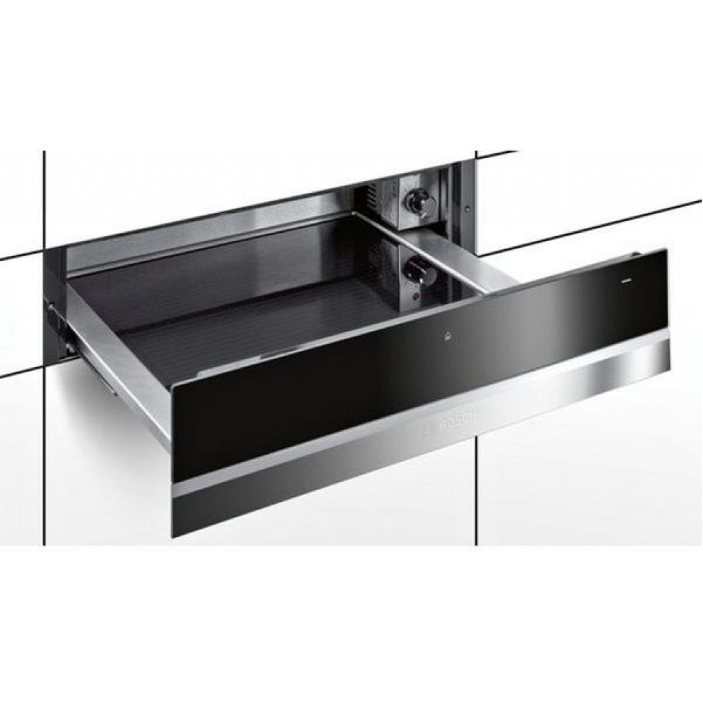 Bosch Serie 8 Built-in Warming Drawer 60 x 14 cm BIC630NS1B - Stainless steel