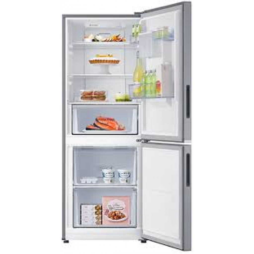 Samsung 330 - Litres Bottom Mount Freezer Frost Free Refrigerator RB33N4020S8 - Inox