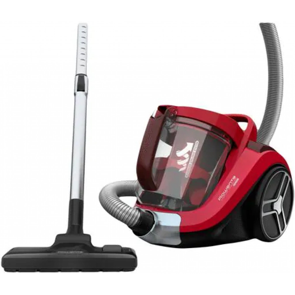 Tefal Compact Power XXL TW4853HA 2.5L Dust Cont Bagless Vacuum Cleaner - Red