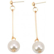 New Long Tassel Simulated Pearl Drop Earrings for Women-Gold Earrings TilyExpress