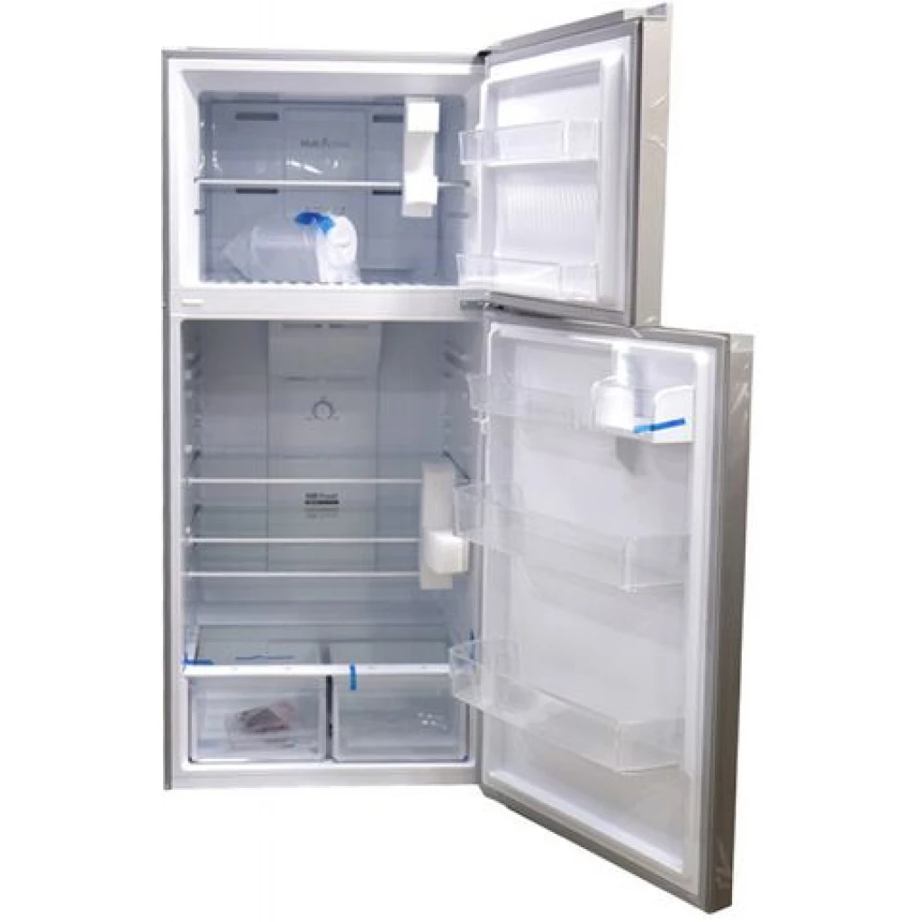 Changhong 670-Litres Fridge CR670; Top Mount Freezer, Double Door Frost Free Refrigerator - Silver