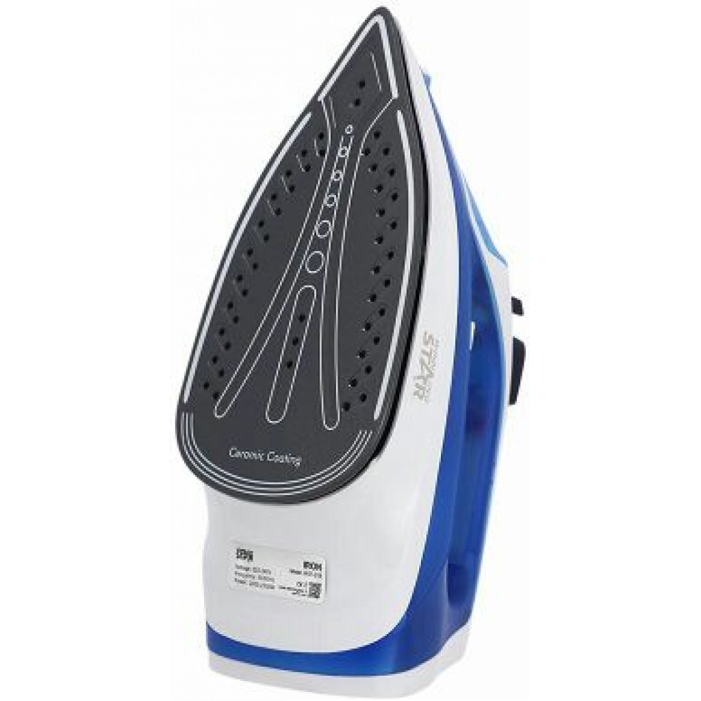 Winningstar Steam Iron With Dry Ironing Water Spray Vertical Steamer, Blue