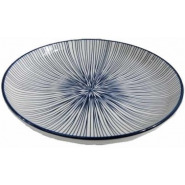 6 Pieces Of Deep Soup, Dinner Plates Bowls -Blue Dinner Plates TilyExpress