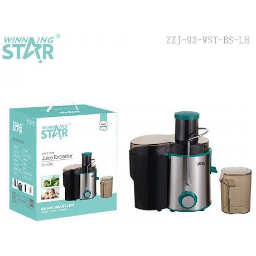 Winningstar Electric Juice Blender/Extractor Juicer- Silver