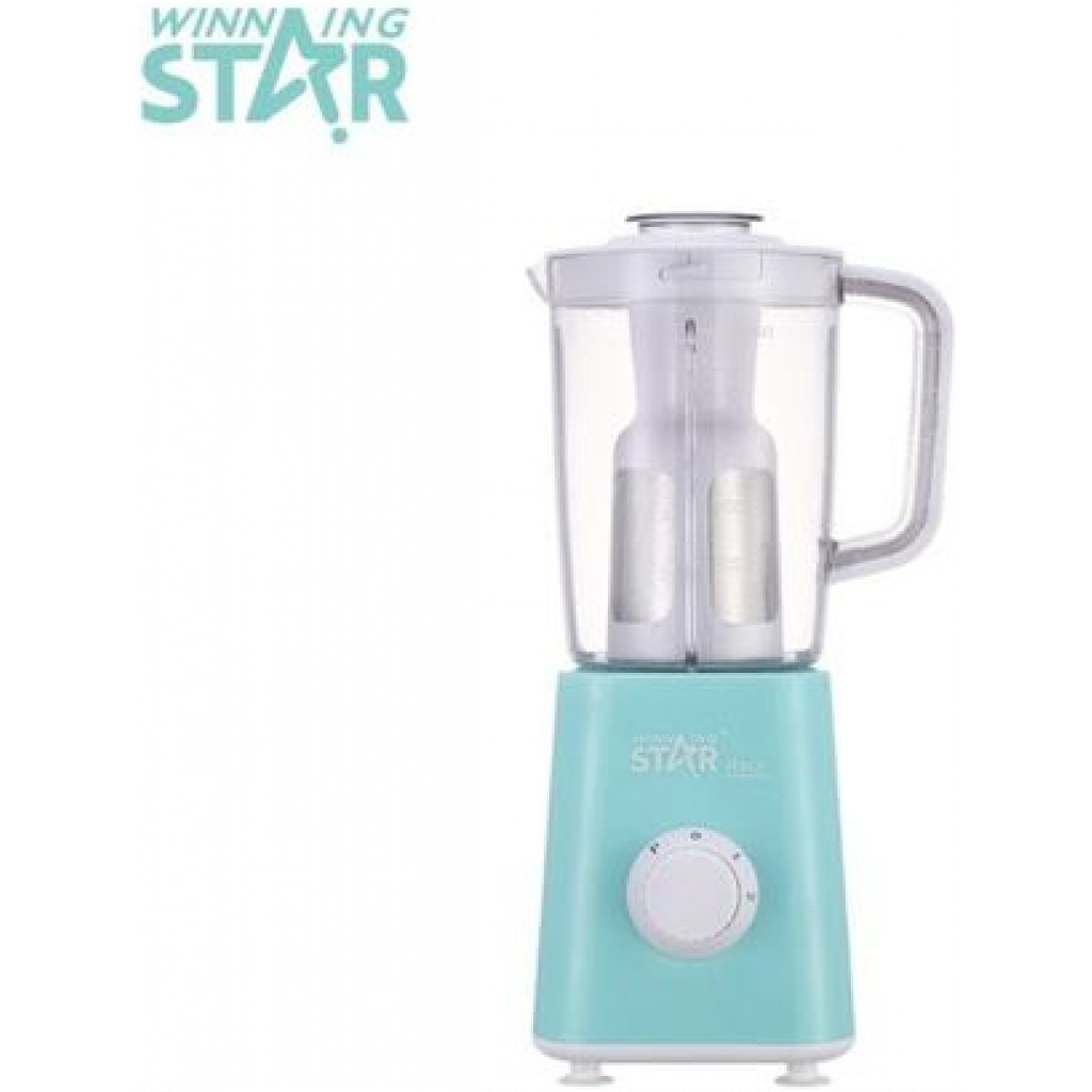 Winningstar 1.5 Litre, 3 In1Meat Grinder, Juicer, Blender ST-5501- Green